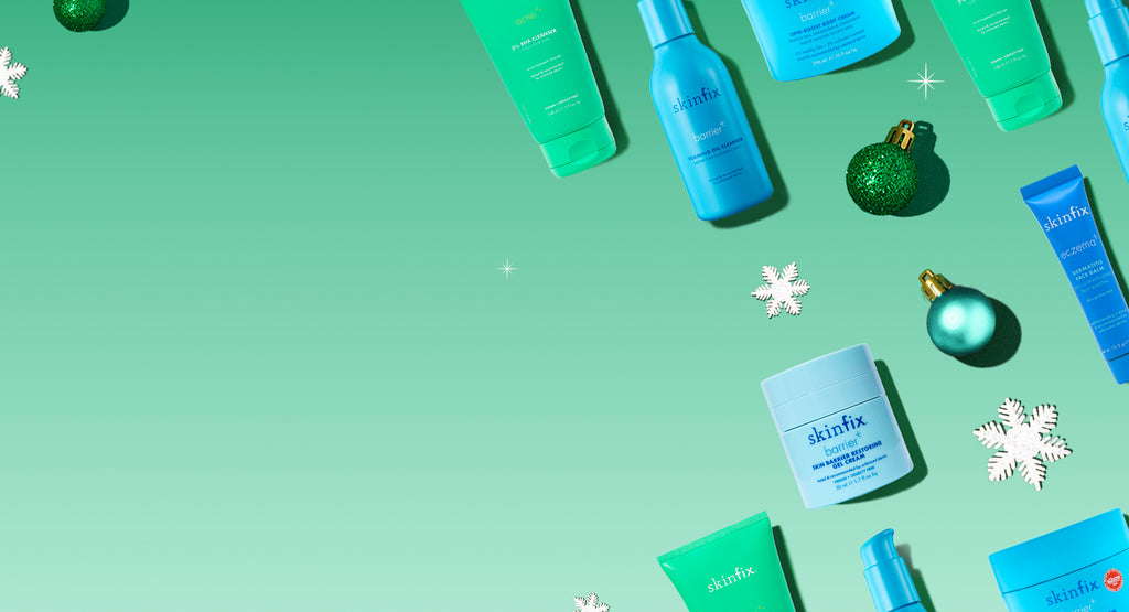 Skinfix products holiday image