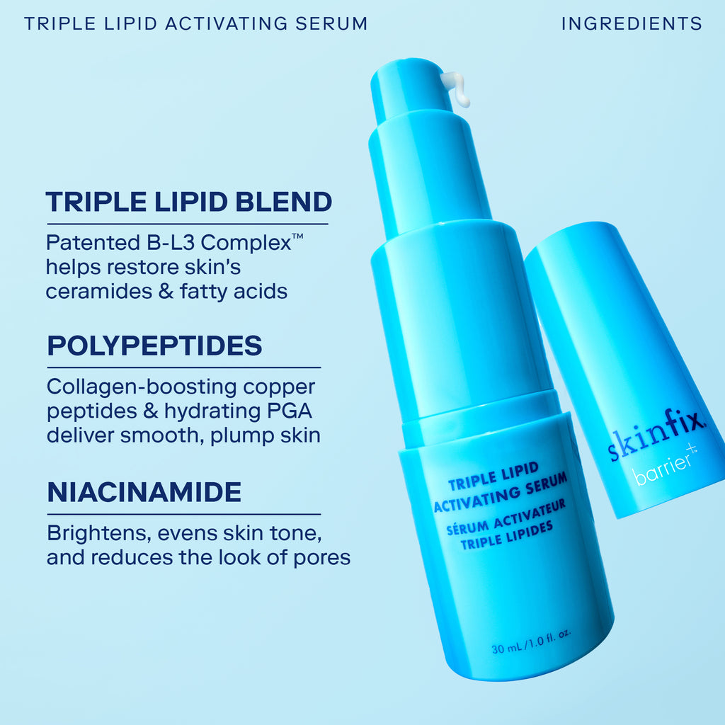 Skinfix Triple Lipid Activating Serum Key Ingredients