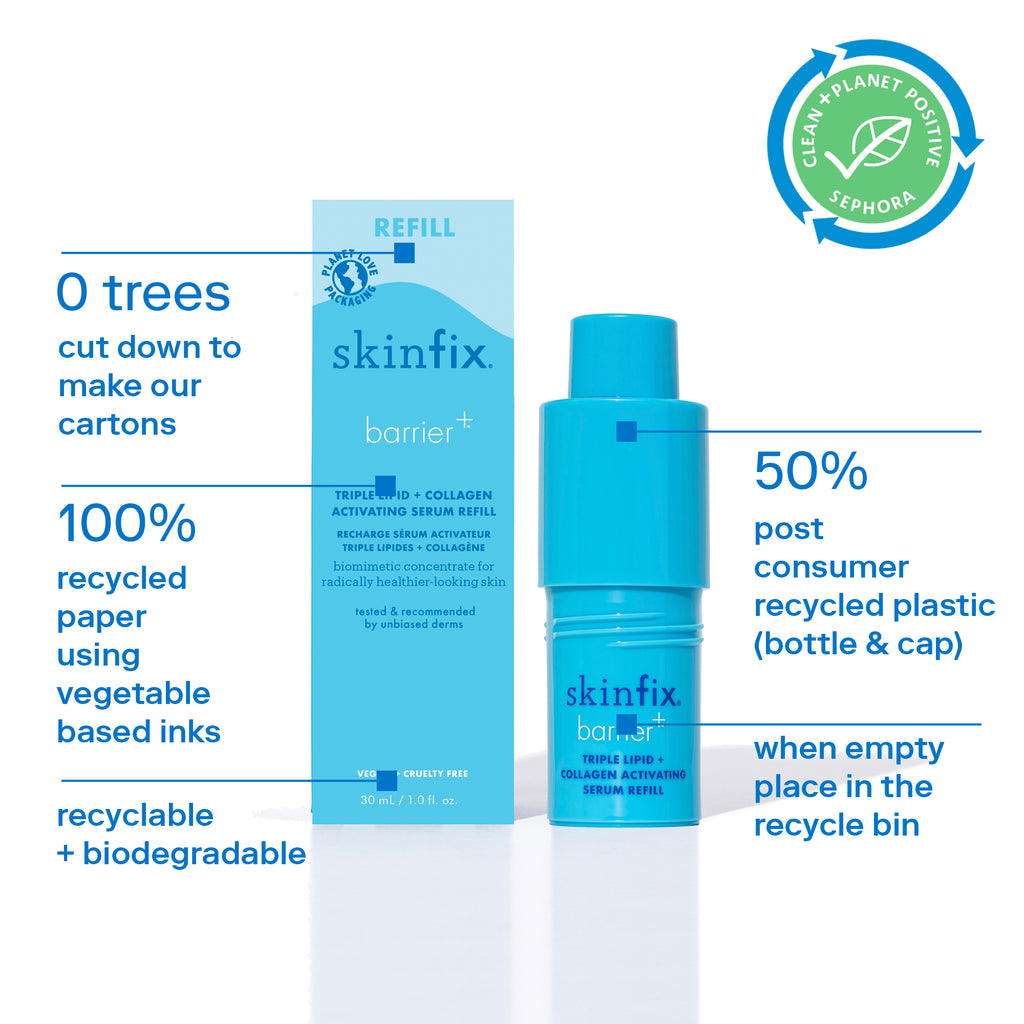 Barrier+ Triple Lipid + Collagen Activating Serum Refill recycled