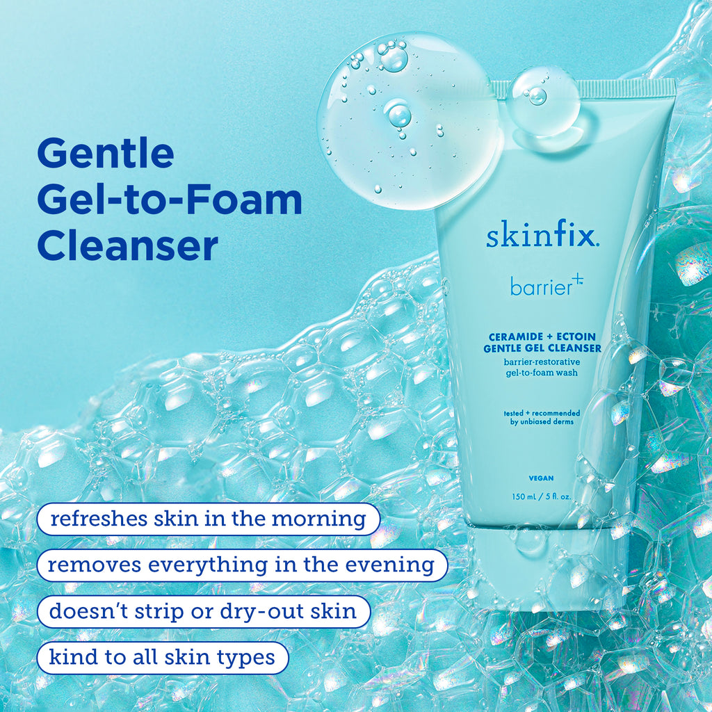 Skinfix Barrier Ceramide + Ectoin Gentle Gel Cleanser benefits