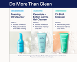 Azelaic Acid BHA/AHA Cleanser Comparison Image