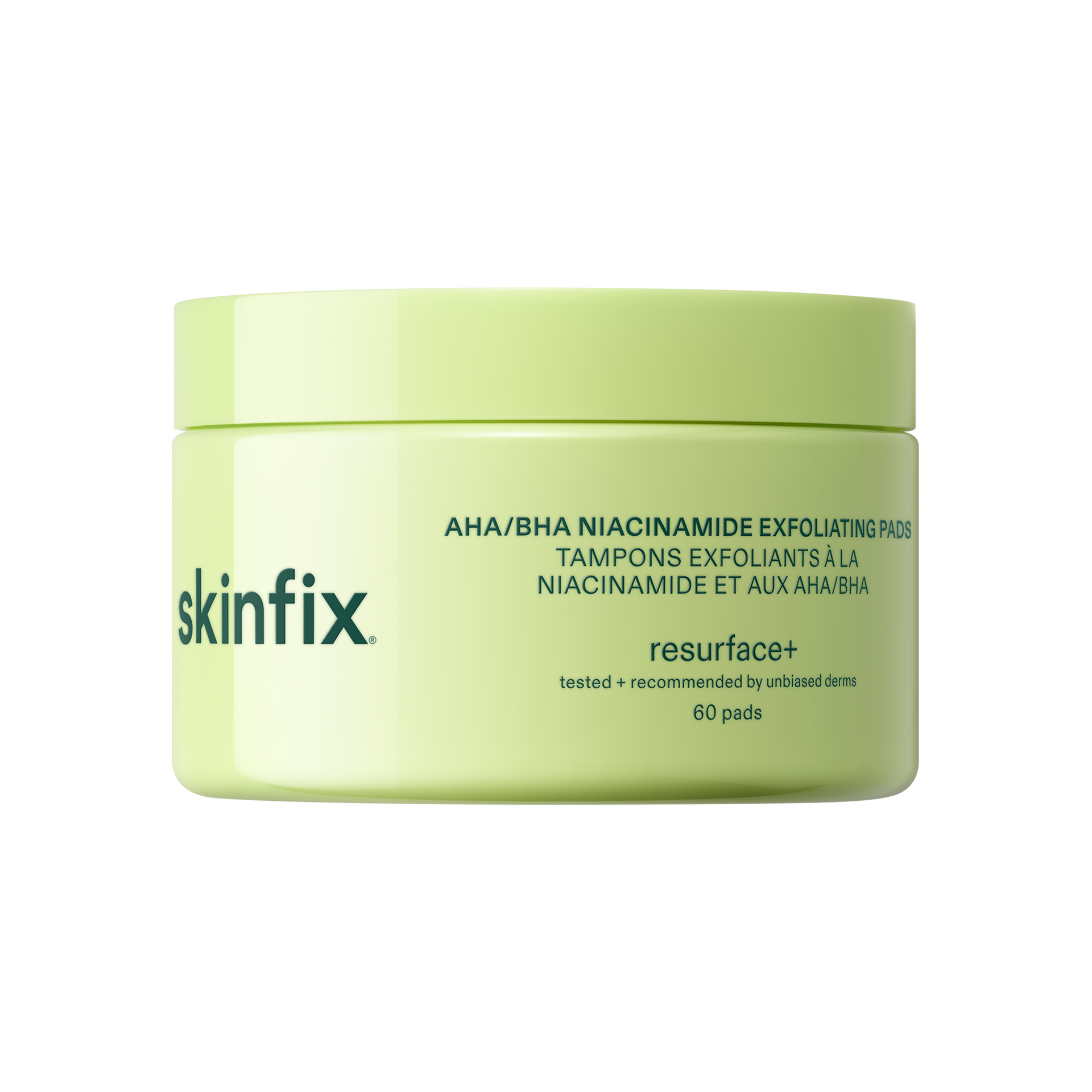 resurface+ Tampons Exfoliants à la Niacinamide et aux AHA BHA