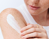 AHA/BHA Renewing Body Cream Action Image