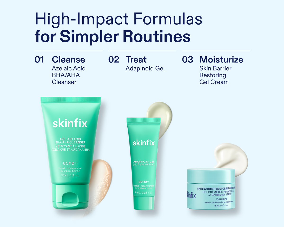 Skinfix Triple Threat Set Routine Steps Image